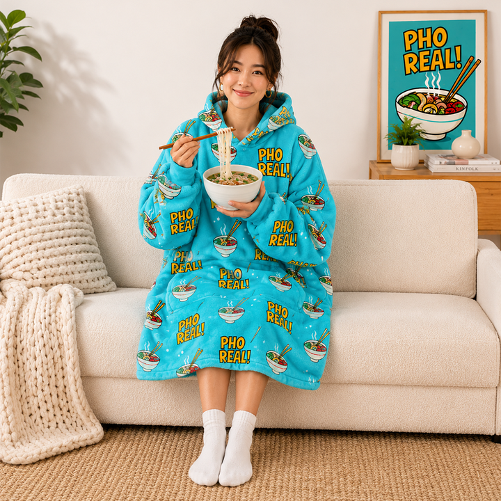 Pho Real! Wearable Blanket