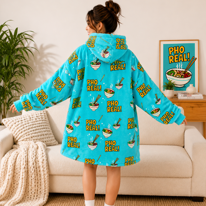 Pho Real! Wearable Blanket