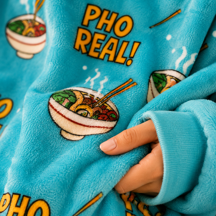 Pho Real! Wearable Blanket