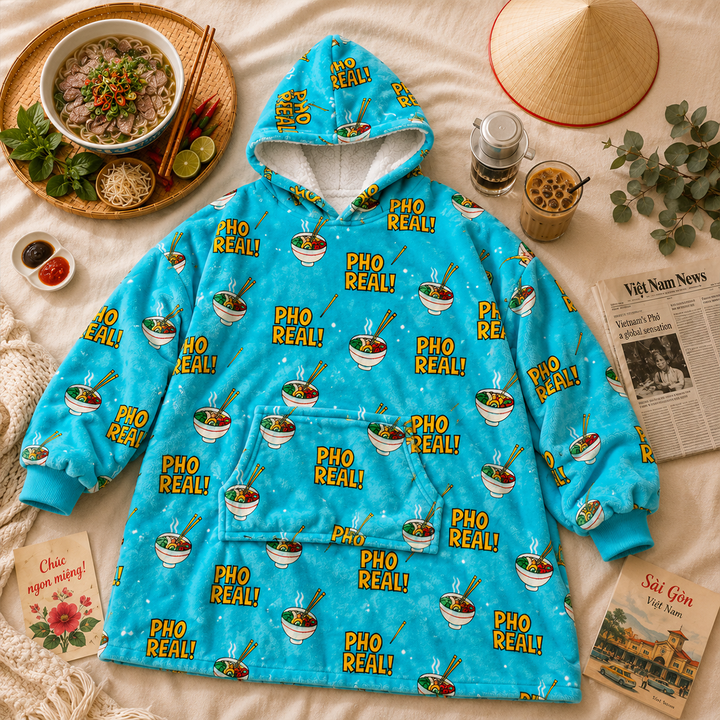 Pho Real! Wearable Blanket