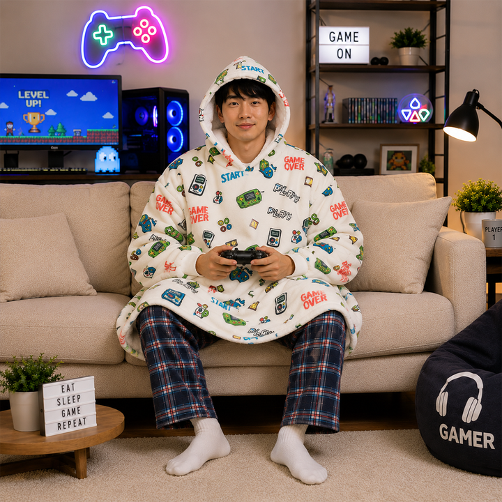 Game Over Wearable Blanket